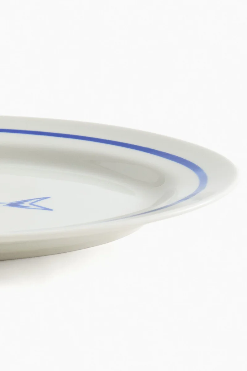 اتش اند ام صحن تقديم كبير من البورسلان